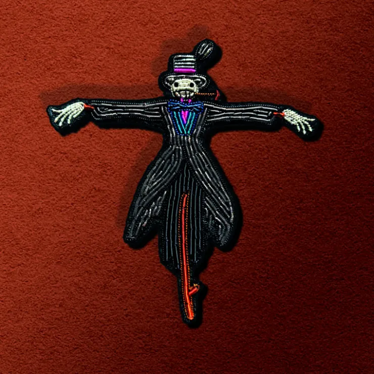 Online Embroidered Jewel Brooch Scarecrow - Howl’s Moving Castle Pins