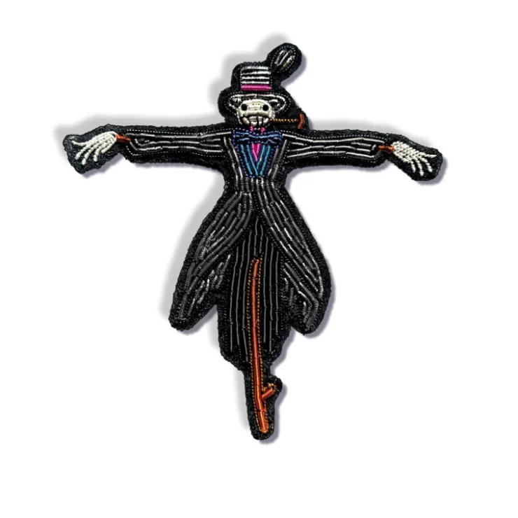 Online Embroidered Jewel Brooch Scarecrow - Howl’s Moving Castle Pins