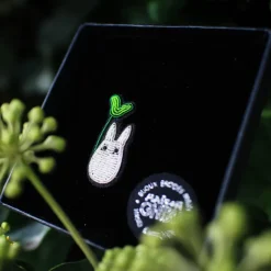 Sale Embroidered Jewel Brooch Small Totoro - My Neighbor Totoro Pins