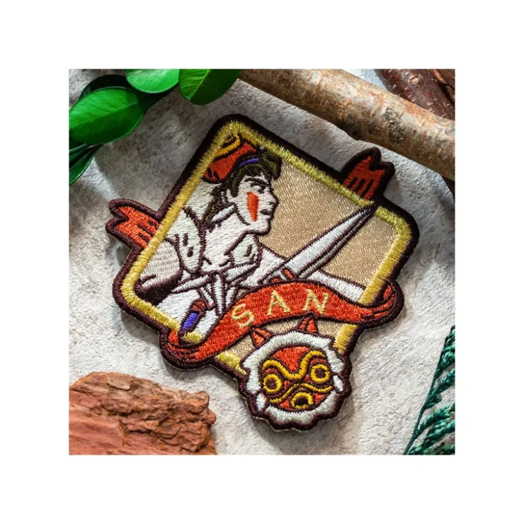 Embroidery badge sticker San - Princess Mononoke Badges