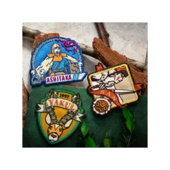 Discount Embroidery badge sticker Yakul - Princess Mononoke Badges