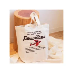 Embroidery Canvas Tote bag Savoia - Porco Rosso Bags