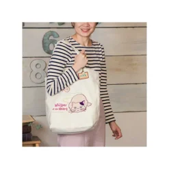 Online Embroidery Canvas Tote bag the Path of Twos - Whisper of the Heart Bags