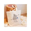 Discount Embroidery Canvas Tote bag Walking away - My Neighbor Totoro Bags