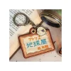 Hot Embroidery Keychain Chikyuya - Whisper of the Heart Keychains