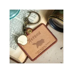 Hot Embroidery Keychain Chikyuya - Whisper of the Heart Keychains