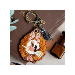 Hot Embroidery Keychain Wreath of bread - Kiki's Delivery Service Keychains