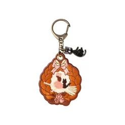 Hot Embroidery Keychain Wreath of bread - Kiki's Delivery Service Keychains