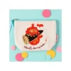 New Embroidery pouch Calcifer - Howl's Moving Castle Storage