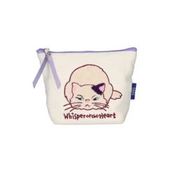 Sale Embroidery pouch Moon - Whisper of the Heart Storage