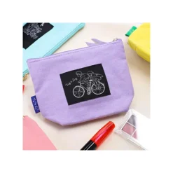 Sale Embroidery pouch Moon - Whisper of the Heart Storage