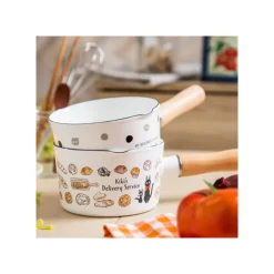 Clearance Enamel pan Soot Sprites - My Neighbor Totoro Kitchenware