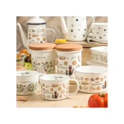 Clearance Enamel pan Viennese pastries - Kiki's Delivery Service Kitchenware