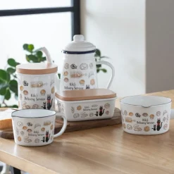 Clearance Enamel pan Viennese pastries - Kiki's Delivery Service Kitchenware