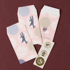 Sale 6 Envelopes & stickers set Jiji - Kiki delivery's service Postcards And Letter Papers