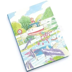 New Flexi Journal Ponyo & Sosuke - Ponyo on the Cliff Notebooks And Notepads