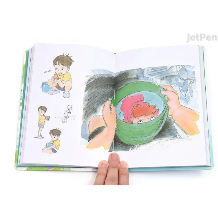 New Flexi Journal Ponyo & Sosuke - Ponyo on the Cliff Notebooks And Notepads