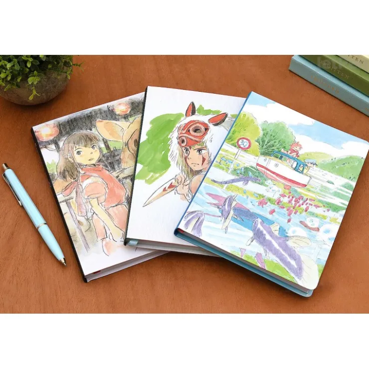 New Flexi Journal Ponyo & Sosuke - Ponyo on the Cliff Notebooks And Notepads