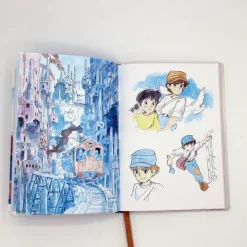 New Flexi Journal Sheeta & Pazu - Castle in the Sky Notebooks And Notepads