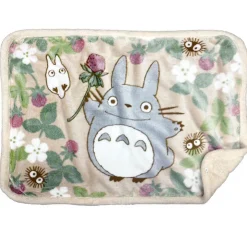 Best Fluffy plaid Totoro Raspberry 70x100 cm - My Neighbor Totoro Household Linen
