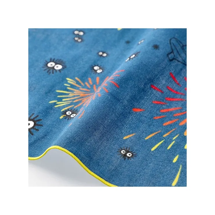 Discount GAUZE HANDKERCHIEF FIREWORK - MY NEIGHBOUR TOTORO Outfits