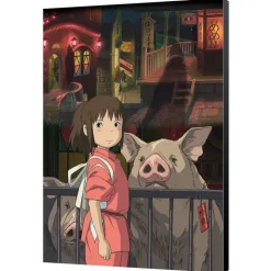 Outlet Ghibli - Spirited Away - 35x50cm Wood Panel Wall Decoration