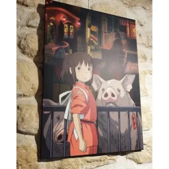 Outlet Ghibli - Spirited Away - 35x50cm Wood Panel Wall Decoration