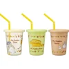 Outlet 3 Glasses with Straw Set - My Neighbor Totoro Kitchenware