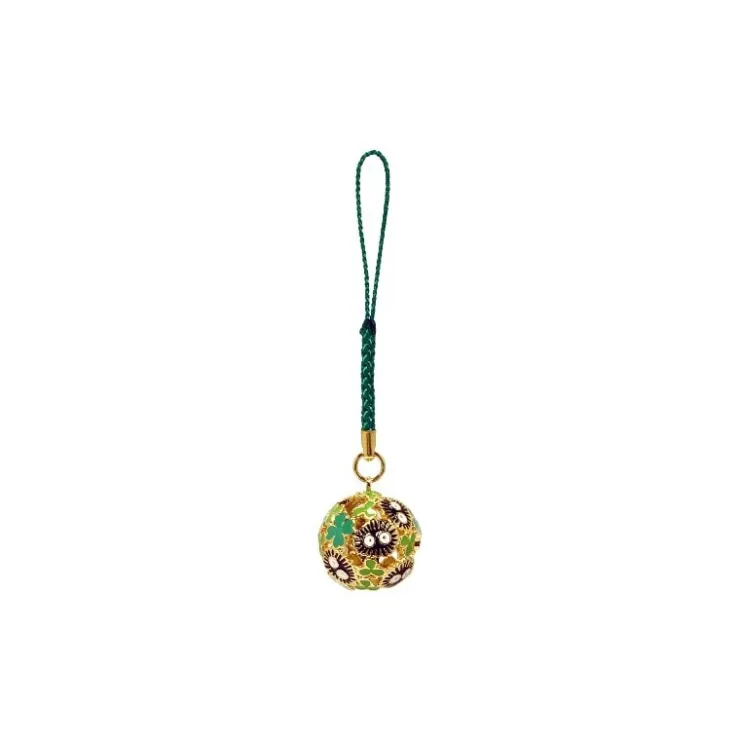 Best Golden Ring Bell Strap Sooot Sprites & Clover - My Neighbor Totoro Straps