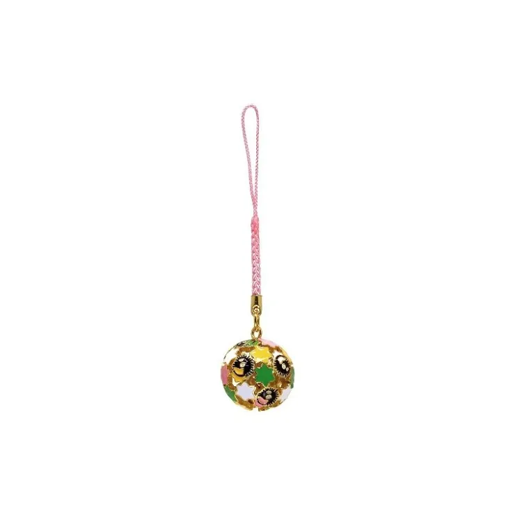 New Golden Ring Bell With Strap Soot Sprites and Candy - Spirited Away Straps