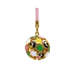 New Golden Ring Bell With Strap Soot Sprites and Candy - Spirited Away Straps