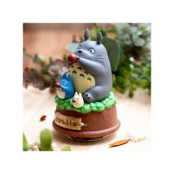 Great Musical Statue Totoro blows the ocarina - My Neighbor Tororo Music Boxes