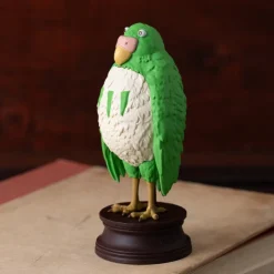 Hot Green Parakeet Figurine - The Boy and the Heron Figurines