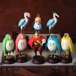 Hot Green Parakeet Figurine - The Boy and the Heron Figurines