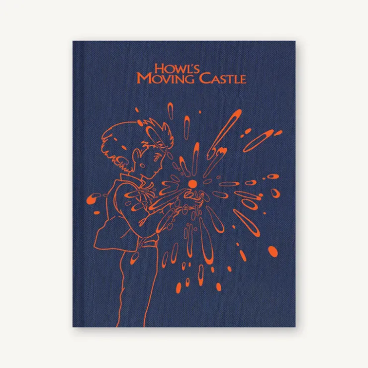 Hot Howl Cloth Sketchbook - Howl’s Moving Castle Notebooks And Notepads
