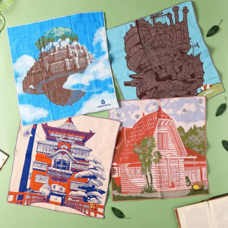 Outlet Imabari Handkerchief Arubaya’s Palace 40x40 cm - Spirited Away Outfits