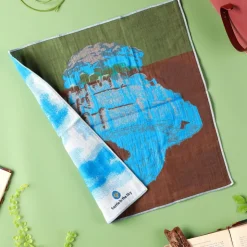Online Imabari Handkerchief Laputa 40x40 cm - Castle in the Sky Outfits