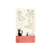 Clearance Japanese Curtain Jiji and his kids - Kiki's Delivery Service Wall Decoration