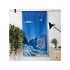 Japanese Curtain Moonlit Night - Howl's Moving Castle Wall Decoration