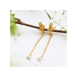 Outlet Jewel Earring Totoro White Drop - My Neighbor Totoro Jewellery