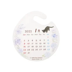 Hot Jiji and rose calendar statue - Kiki's Delivery Service Statues