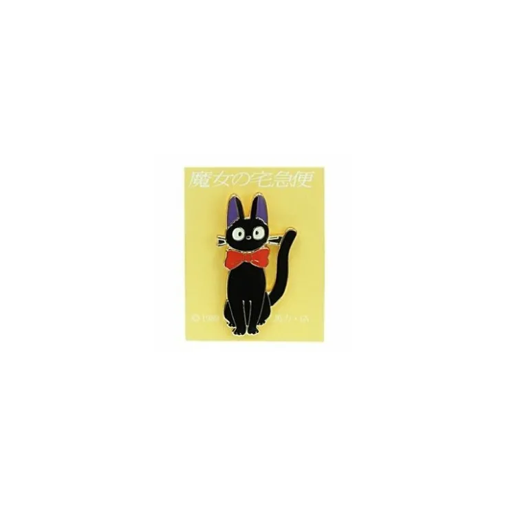 Hot Jiji Ribbon Label Pin - Kiki's Delivery Service Pins