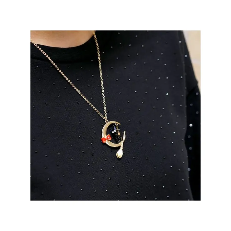Hot Jiji With Moon Necklace - Kiki's Delivery Service Jewellery