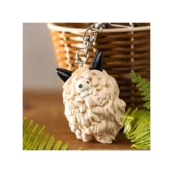 Keychain San’s Mask and Kodama - Princess Mononoke Keychains