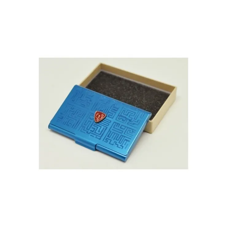 Outlet Laputa Metal Card Case Blue - Castle in the Sky Accessories
