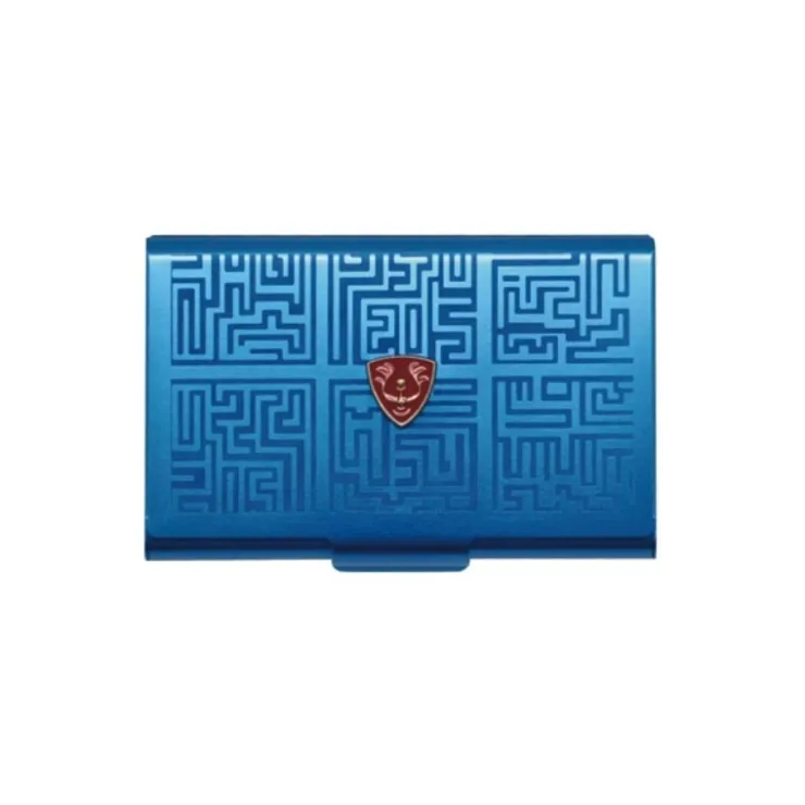 Outlet Laputa Metal Card Case Blue - Castle in the Sky Accessories