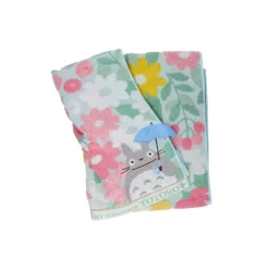 Large Bath Towel Totoro Flower Fields 60x120 cm - My Neighbor Totoro Household Linen