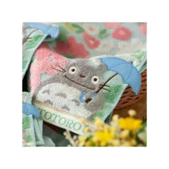 Large Bath Towel Totoro Flower Fields 60x120 cm - My Neighbor Totoro Household Linen