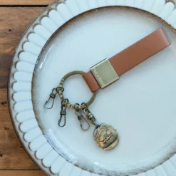 New Leather Key Chain Marco - Porco Rosso Keychains