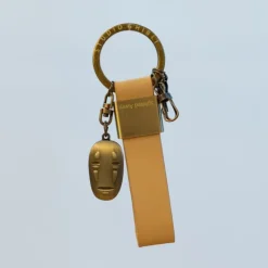 Online Leather Key Chain No Face - Spirited Away Keychains